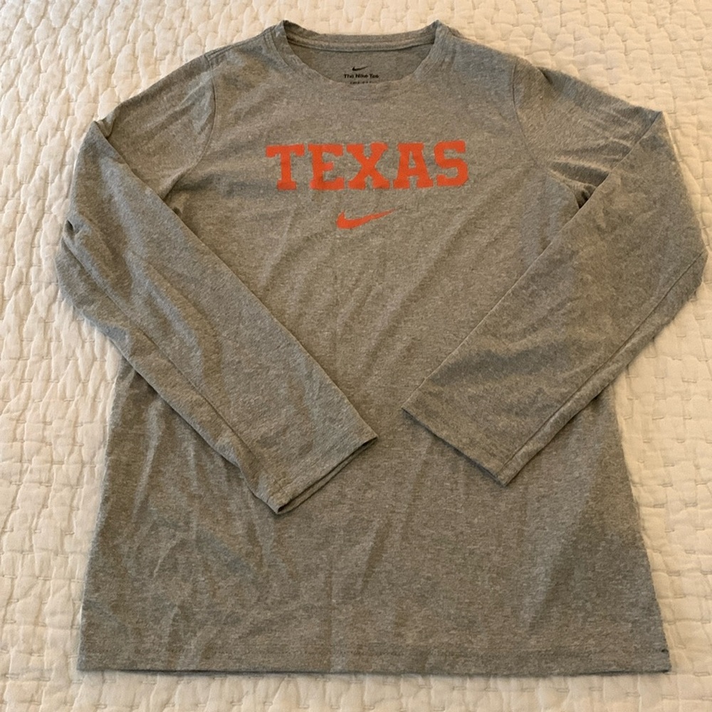Nike Dri Fit University of Texas Tee - Youth Large